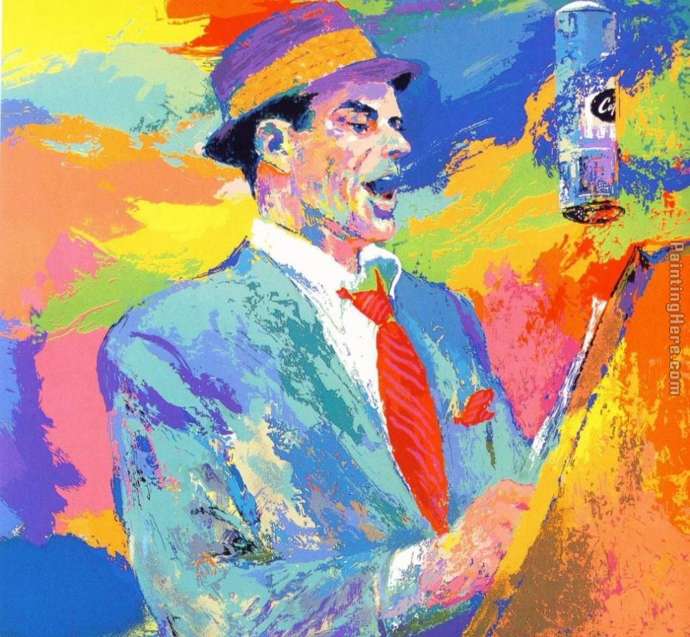 Frank Sinatra painting - Leroy Neiman Frank Sinatra art painting